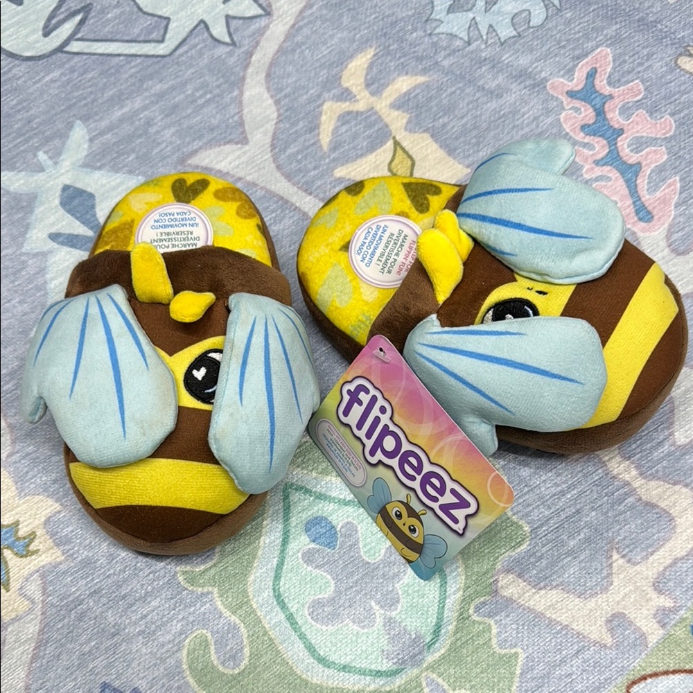 Flipeez Bee Slippers for Kids
